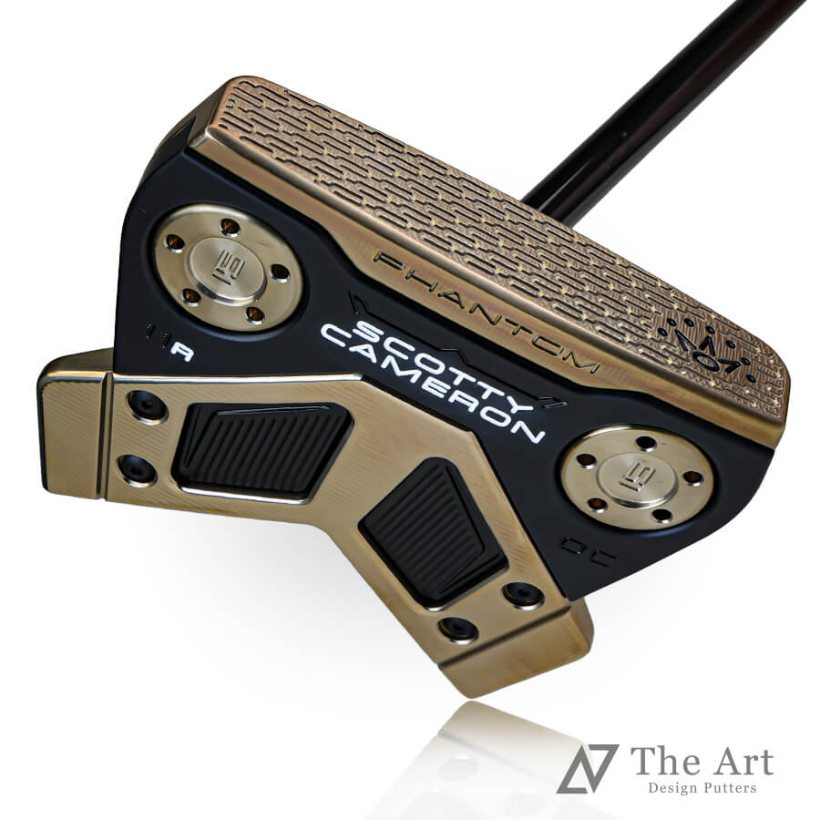 【お買い物マラソン限定!!P10倍】 スコッティキャメロン (SCOTTY CAMERON) 2025 ファントム11R OC ブロンズミスト ゴルフ用品 ゴルフグッズ おしゃれ シンプル ブランド ラウンドグッズ ラウンド用品 プレゼントやギフトにも|キャメロン専門店 Himawari