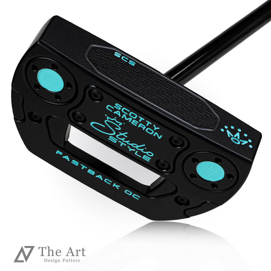 【百貨店SALE押さえる!P10倍】 スコッティキャメロン (SCOTTY CAMERON) 2025 制作室表現スタイル ファストバックOC 工芸黒いこと \u0026 ターコイズブルー ゴルフ装置 ゴルフグッズ 今めかしい 分かりやすい ブランド名 ラウンドグッズ ラウンド装置 差し上げ物や差し上げ物にも