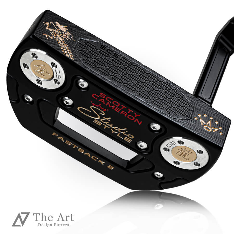 【百貨店SALE押さえる!P10倍】 スコッティキャメロン (SCOTTY CAMERON) 2026 制作室表現スタイル ファストバック2 [Rising Dragon] M 工芸黒いこと ゴルフ装置 ゴルフグッズ 今めかしい 分かりやすい ブランド名 ラウンドグッズ ラウンド装置 差し上げ物や差し上げ物にも