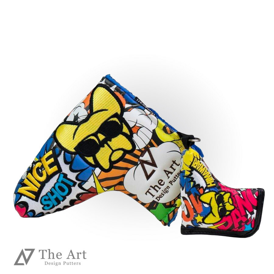 【お買い物マラソン限定！!P10倍】 [Mr.Bulldog スタンダード]&times;[BABY Bulldog パターカバーホルダー] セット スコッティキャメロン専門店 Himawari ゴルフ用品 ゴルフグッズ おしゃれ シンプル ブランド ラウンドグッズ ラウンド用品 プレゼントやギフトにも ゴルフ｜キャメロン専門店　Himawari