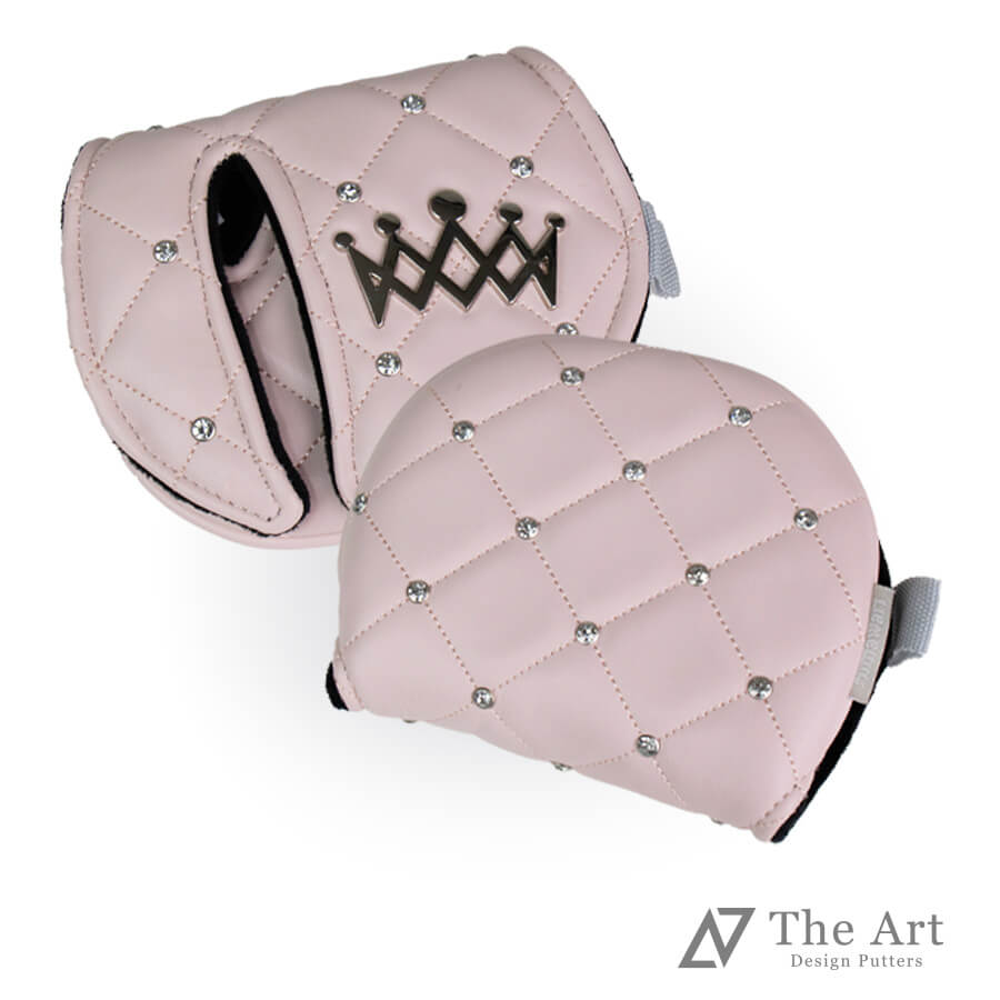 [Tiara] スモークピンク The Art Design Putters [ミッドラウンド]Himawari オリジナル ヘッドカバー スコッティキャメロン専門店 Himawari ゴルフ用品 ゴルフグッズ おしゃれ シンプル ブランド ラウンドグッズ ラウンド用品 プレゼントやギフトにも ゴルフ グッズ