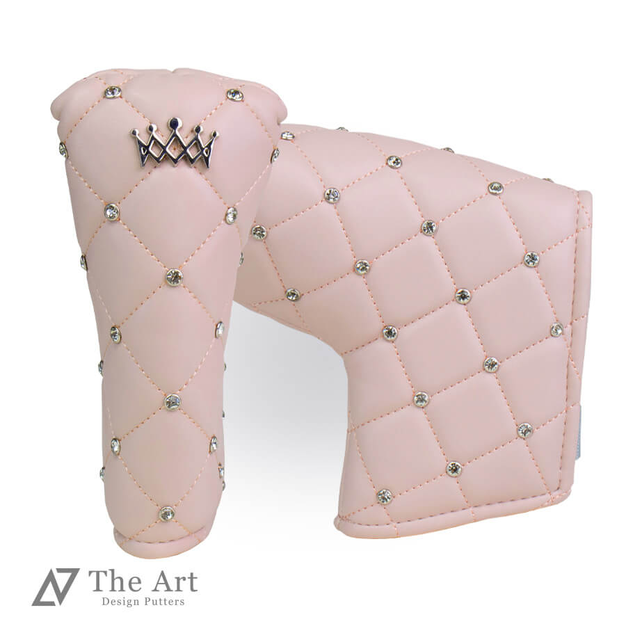 【お買い物マラソン限定！!P10倍】 [Tiara] スモークピンク The Art Design Putters [スタンダード] Himawari オリジナル ヘッドカバー スコッティキャメロン専門店 Himawari ゴルフ用品 ゴルフグッズ おしゃれ シンプル ブランド ラウンドグッズ ラウンド用品｜キャメロン専門店　Himawari