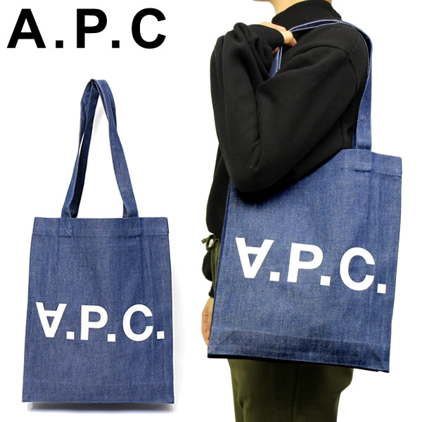 【楽天市場】APC A.P.C. アーペーセー バッグ トートバッグ ユニセックス メンズ レディース ブランド デニム シンプル coebb
