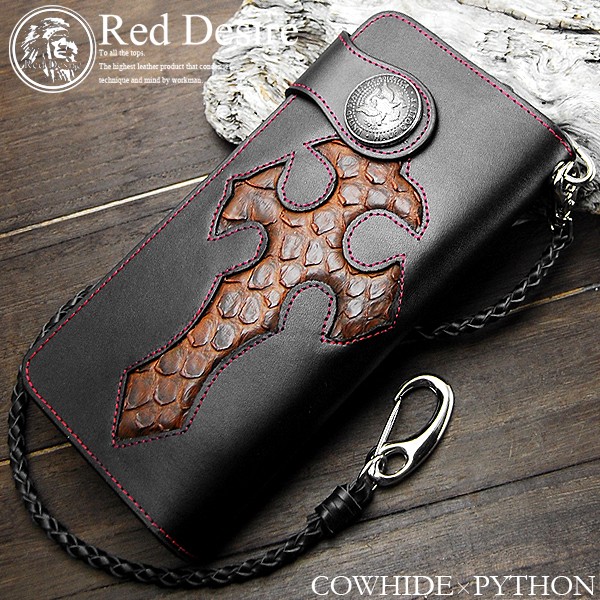 楽天市場】長財布 メンズ 独特の表情を醸し出す技法☆本革