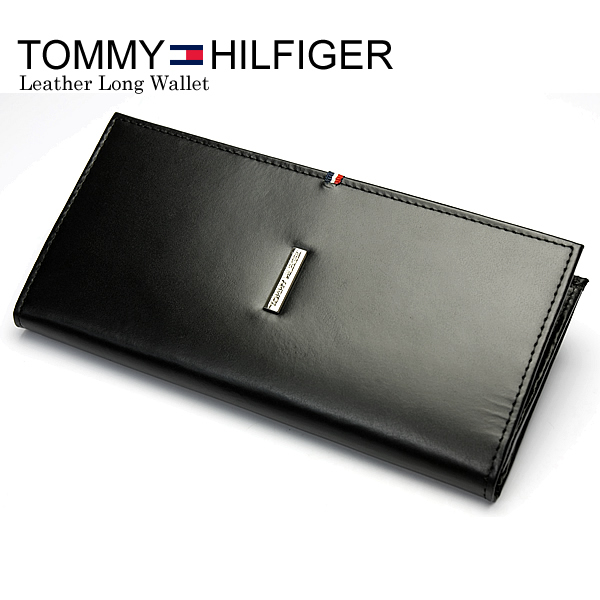 tommy hilfiger wallet genuine leather