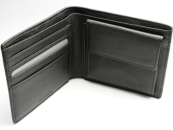 【楽天市場】Calvin Klein カルバンクライン 財布 メンズ 二つ折り財布 本革 レザー ロゴ ブランド ブラック さいふ サイフ