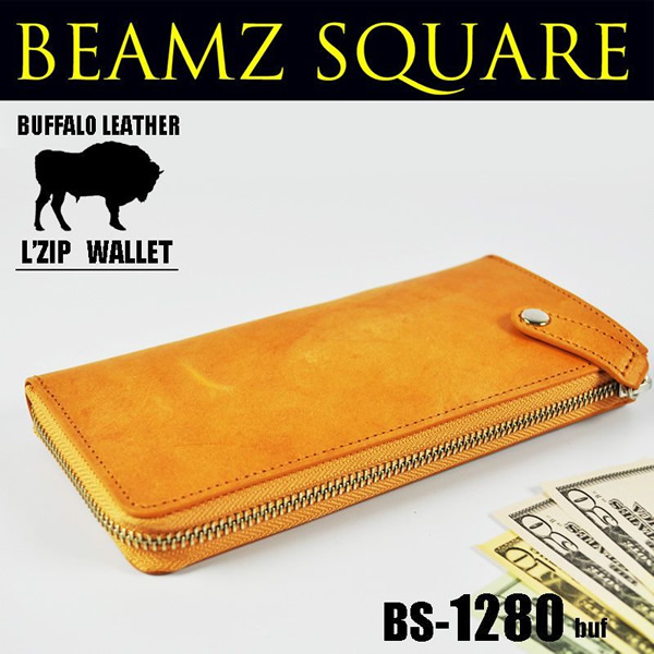 楽天市場】【BEAMZ SQUARE】 ビームススクエア 長財布 サフィアーノレザー ダブルラウンドファスナーウォレット メンズ ブラック 本牛革  セカンドバッグ BS-1657 : CAMERON