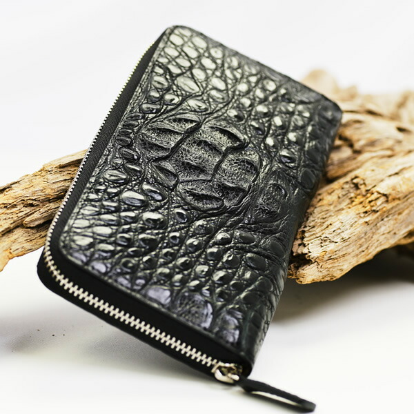 Leather 長財布 ネイビー ユニセックス CJN0512B NVTMT 楽天市場】本革 長財布 財布 メンズ レディース カイマンワニ