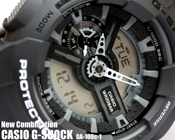 【楽天市場】G-SHOCK Gショック ジーショック G-ショック カシオ CASIO 腕時計 GA-110C-1：CAMERON