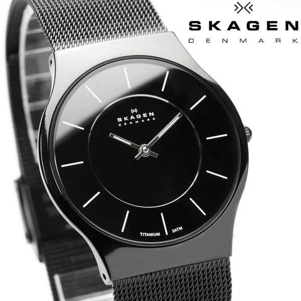 楽天市場 スカーゲン Skagen 腕時計 メンズ チタン 233ltmb スカーゲン Skagen 腕時計 薄型 うでどけい Men S ウォッチ Cameron