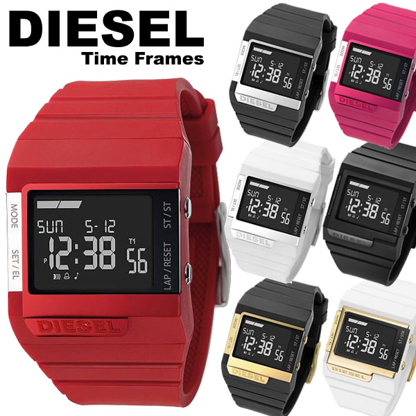 【楽天市場】ディーゼル DIESEL 腕時計 ラバー デジタル メンズ レディース 腕時計 Men's 女性用 腕時計：CAMERON