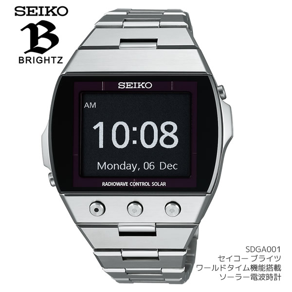 楽天市場 送料無料 セイコー 腕時計 セイコー Seiko 腕時計 メンズ ブライツ セイコー腕時計 メンズ ソーラー電波時計 Sdga001 腕時計 メンズ うでどけい Men S Cameron