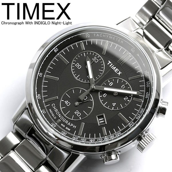 楽天市場 タイメックス 腕時計 クロノグラフ Timex メンズ クロノグラフ 腕時計 タイメックス クロノ メンズ腕時計 Timex クロノグラフ うでどけい Men S Cameron