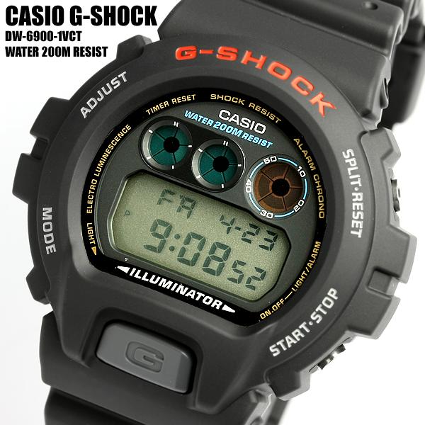【楽天市場】CASIO カシオ Gショック G-SHOCK 腕時計 dw-6900-1 メンズ Men's 海外モデル：CAMERON