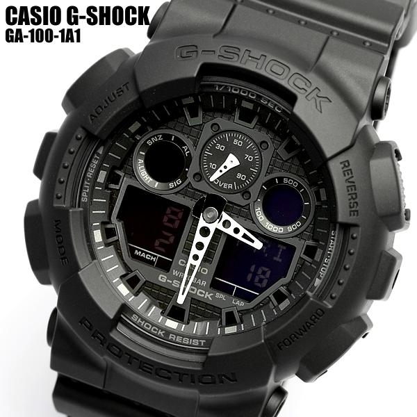 【楽天市場】【G-SHOCK・Gショック】CASIO カシオ ジーショック アナデジ GA-100-1A1 G-SHOCK メンズ 腕時計