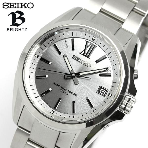 【楽天市場】セイコー(SEIKO) 腕時計 メンズ ブライツ ソーラー電波時計 セイコー SEIKO SAGZ057 10気圧防水 電波