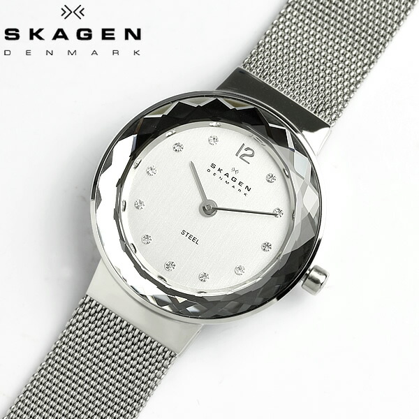 楽天市場 スカーゲン Skagen 腕時計 レディース 456sss スカーゲン Skagen 腕時計 薄型 うでどけい Lady S ウォッチ スワロフスキー Cameron