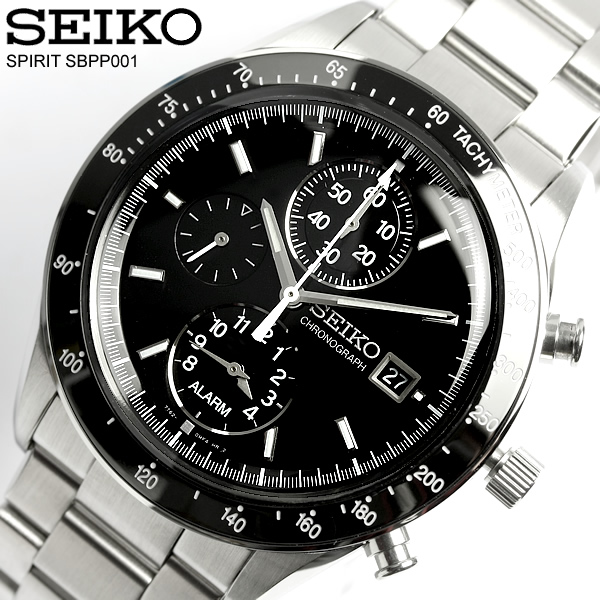 【楽天市場】SEIKO セイコー SPIRIT スピリット パワーデザインプロジェクト クロノグラフ 腕時計 SBPP001 Men's 腕