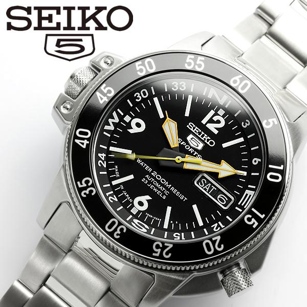 【楽天市場】【SEIKO5 SPORTS/セイコー5 スポーツ】 腕時計 ダイバーズウォッチ 自動巻き メンズ SKZ211j1 Men's