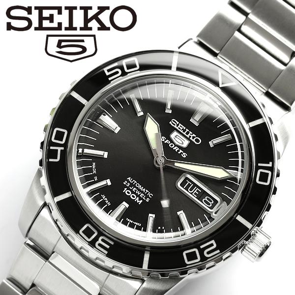 【楽天市場】【SEIKO5 SPORTS/セイコー5 スポーツ】 腕時計 ウォッチ 自動巻き メンズ SNZH55J1 Men's うでどけい