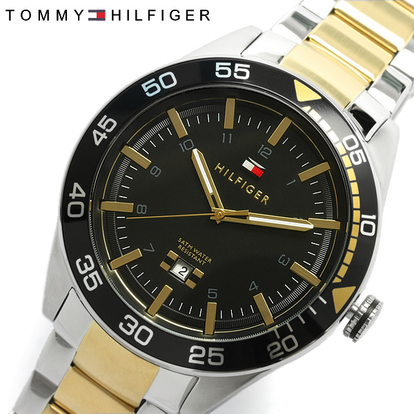 【楽天市場】【送料無料】【TOMMY HILFIGER】【トミーヒルフィガー】 ステンレス 腕時計 メンズ トミー 時計 tommy hilfiger MEN'S うでどけい ウォッチ