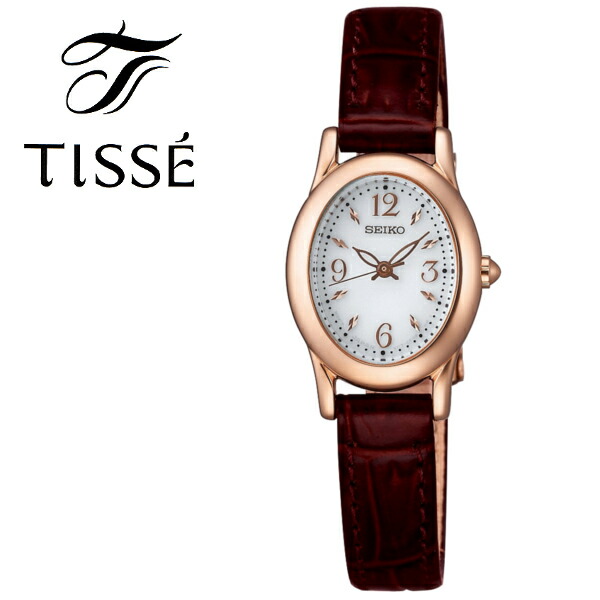【美品/新品電池】 SEIKO TISSE ダイヤ レディース 腕時計 ドレス 新品電池》 SEIKO TISSEレディース腕時計 美品 セイコーテッサ