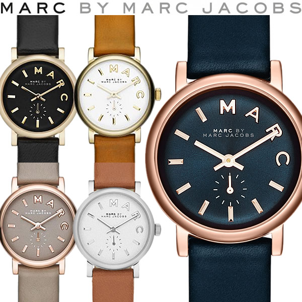 【楽天市場】マークバイマークジェイコブス MARC BY MARC JACOBS 腕時計 レディース 革ベルト レザー 28mm ベイカー