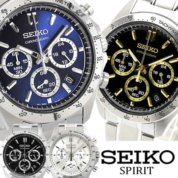 【貨物輸送無料】SEIKO SPIRIT セイコー 肝ったま ウオッチ 御覧になる メンズ 石英 10空圧雨合羽 デイトカレンダー seiko-rg17