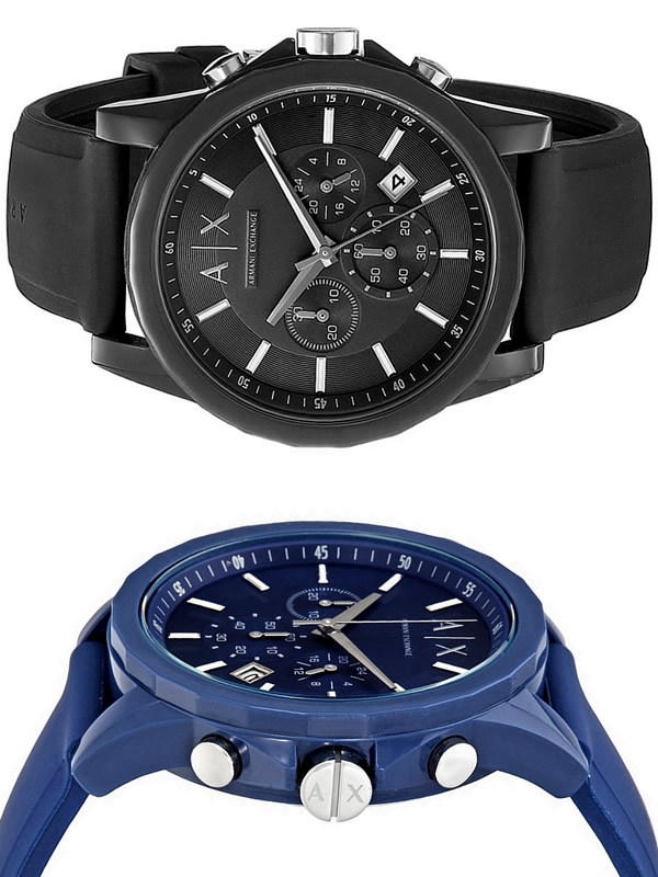 ARMANI EXCHANGE アルマーニ ラバーベルト エクスチェンジ 腕時計 日常 