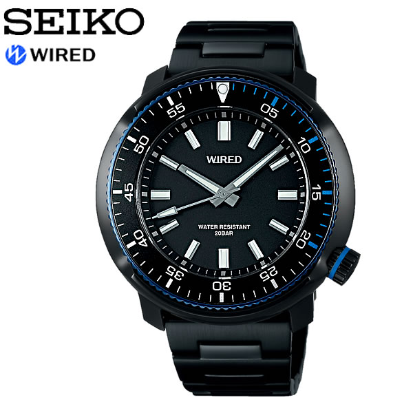 【楽天市場】【SEIKO WIRED】 セイコー ワイアード SOLIDITY ソリディティ クオーツ腕時計 メンズ 20気圧防水 多針 ルミブライト  回転ベゼル ハードレックス AGAT417 : CAMERON