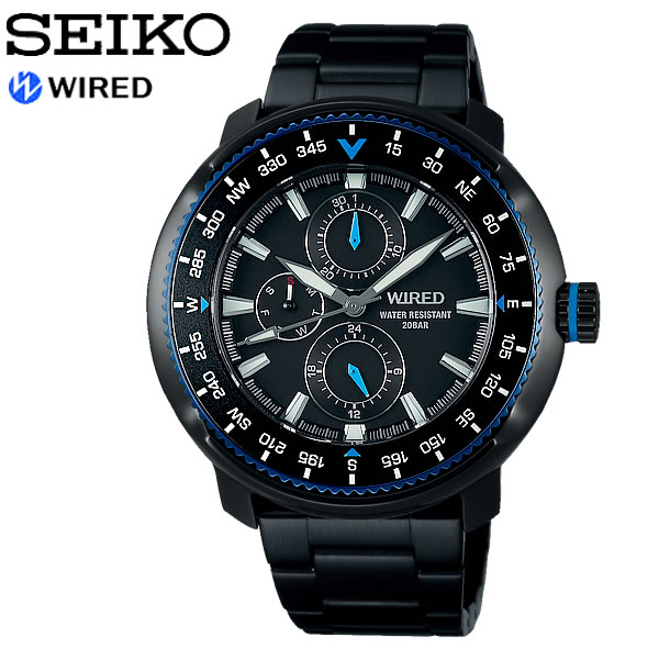 楽天市場】【SEIKO WIRED】 セイコー ワイアード SOLIDITY ソリディティ クオーツ腕時計 メンズ 20気圧防水 3針 ルミブライト  回転ベゼル ハードレックス AGAJ406 : CAMERON