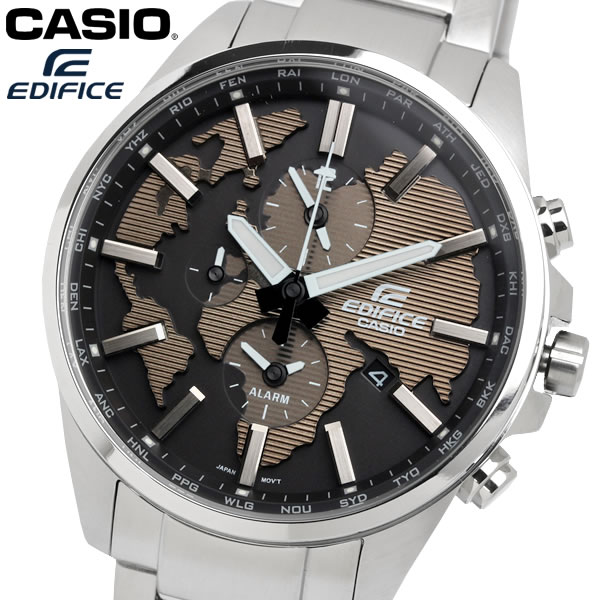 casio EDIFICE カシオ エディフィス クオーツ 腕時計 メンズ ワールドタイム 10気圧防水 デュアルタイム カレンダー アラーム ウォッチ ETD300D5A｜CAMERON 17,608円
