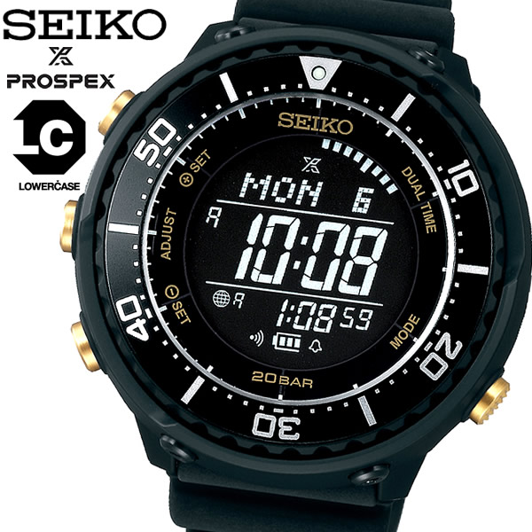 【楽天市場】【送料無料】SEIKO セイコー PROSPEX プロスペックス LOWERCASE 腕時計 ウォッチ メンズ ソーラー 200m