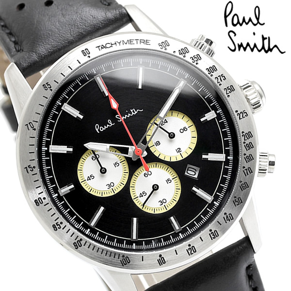 楽天市場 送料無料 Paul Smith ポールスミス 腕時計 ウォッチ メンズ 男性用 クロノグラフクオーツ 日常生活防水 カレンダー Ps Cameron