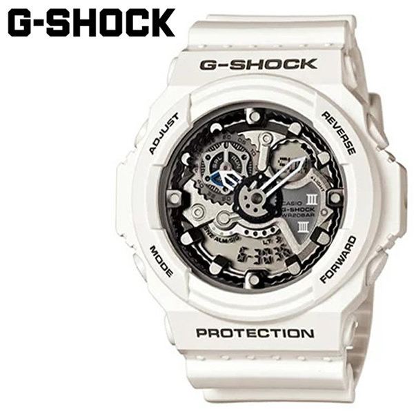 日本全国送料無料 Casio カシオ G Shock Gショック 腕時計 メンズ ウォッチ デジアナ 白 ホワイト Led 防水 プレゼント ギフト Ga 300 7ajf Cameron 正規品 Viajar Com Br