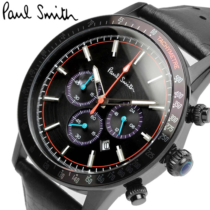 楽天市場 ポールスミス Paul Smith 腕時計 メンズ クロノグラフ 革ベルト 本革レザーベルト クラシック ブランド 人気 ウォッチ ギフト プレゼント Ps ギフト Cameron