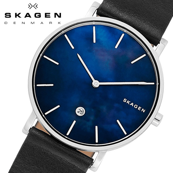 Skagen Hagen 有能さ時辰儀 メンズ 革バンド 短簡 英名 盛装 御覧になる Skw6471 Skagen Hagen 腕時計 メンズ レザーベルト シンプル 人気 お洒落 ウォッチ Skw6471 Damienrice Com