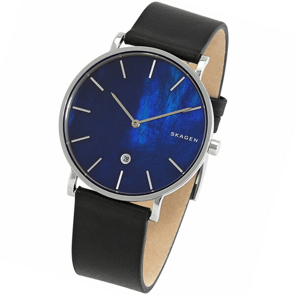 Skagen Hagen 有能さ時辰儀 メンズ 革バンド 短簡 英名 盛装 御覧になる Skw6471 Skagen Hagen 腕時計 メンズ レザーベルト シンプル 人気 お洒落 ウォッチ Skw6471 Damienrice Com