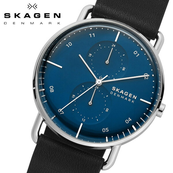 SKAGEN HORIZONT ウオッチ メンズ マルチファクション ご覧なさる なめし革胴締め skw6702