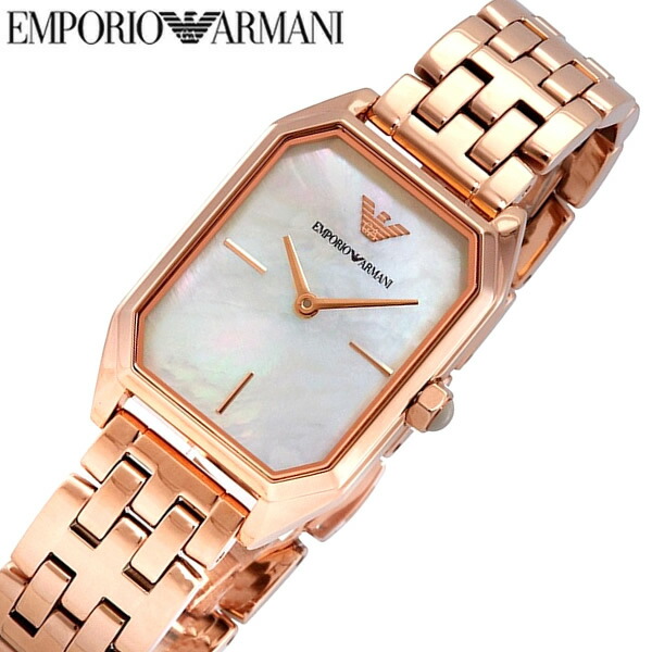 【新品・未使用】Emporio Armani 腕時計　レディース　ピンクゴールド EMPORIO ARMANI アルマーニ 腕時計 レディース ブランド 人気