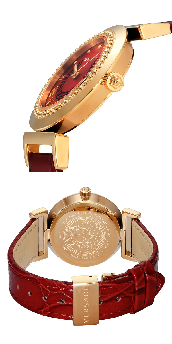 オシャレ VERSACE Versaceヴェルサーチ ベルサーチ 腕時計 - 通販