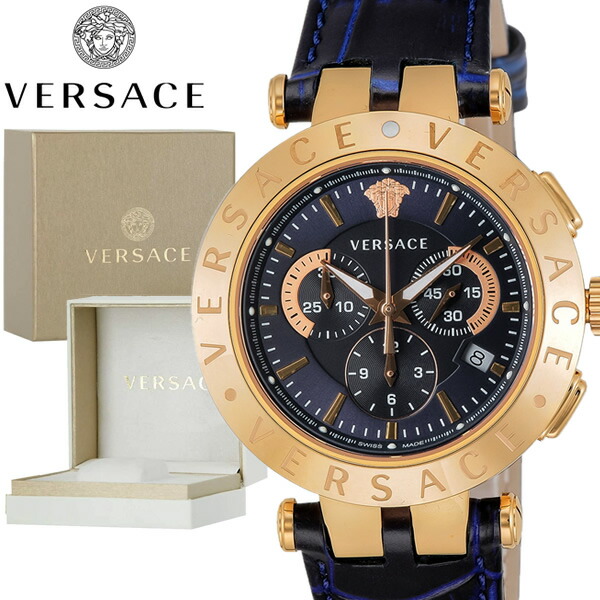楽天市場】VERSACE ヴェルサーチ ベルサーチ メンズ 腕時計 V-レイ