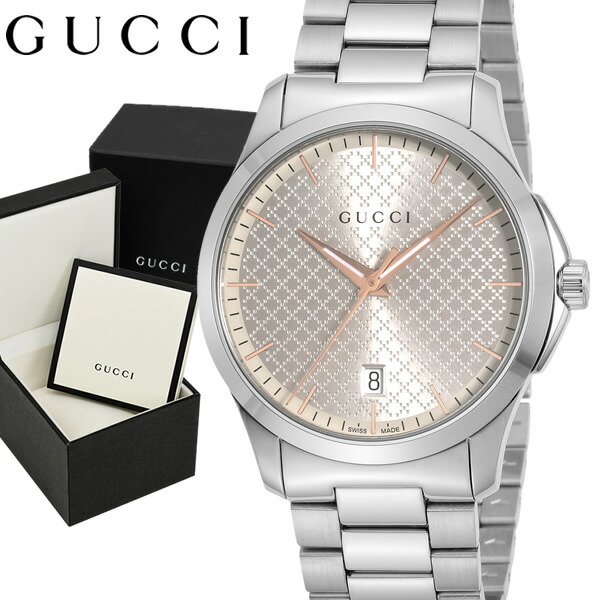 即納&大特価】 グッチ 時計 メンズ 腕時計 GUCCI Gタイムレス 40mm