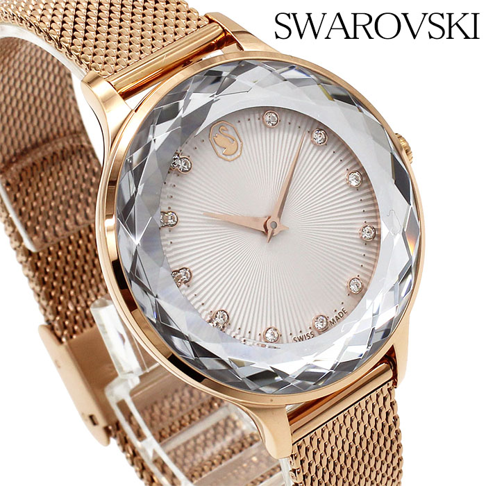 SWAROVSKI スワロフスキー 腕時計 レディース ウォッチ Nova ノヴァ ビジネス おしゃれ 人気 プレゼント 誕生日 ギフト メッシュベルト ローズゴールド 5650011｜CAMERON