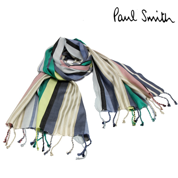 楽天市場 Paul Smith ポールスミス ストール マフラー ストライプ