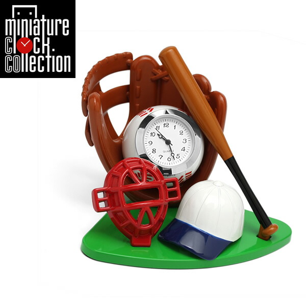 楽天市場】目覚まし時計 ベースボールクロック (サイン用ボール