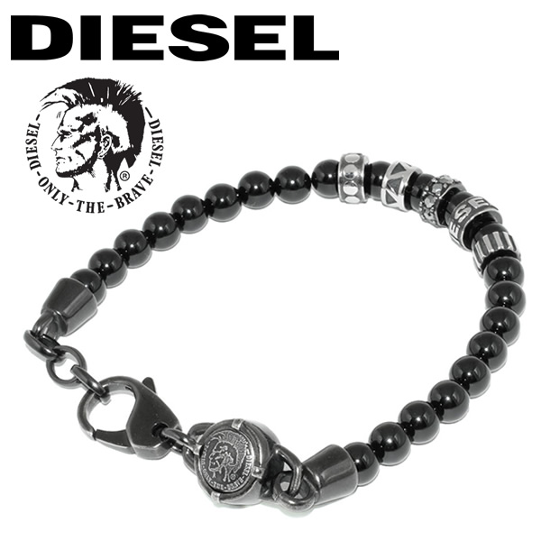 Diesel ディーゼル ブレスレット ジルコニア ステンレス ブラック メンズ ブランド Dx Highsoftsistemas Com Br