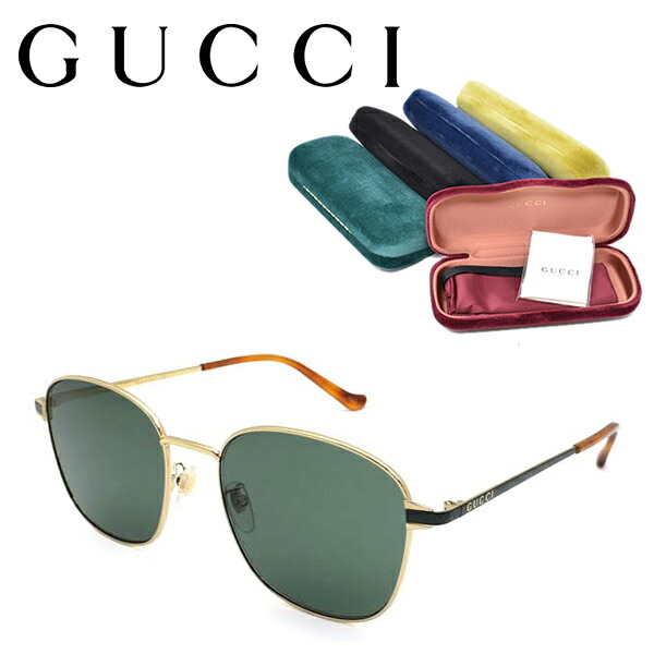 GUCCI グッチ サングラス アイウェア ブランド UVカット レディース 夏 日よけ 日焼け対策 GG0575SK-004