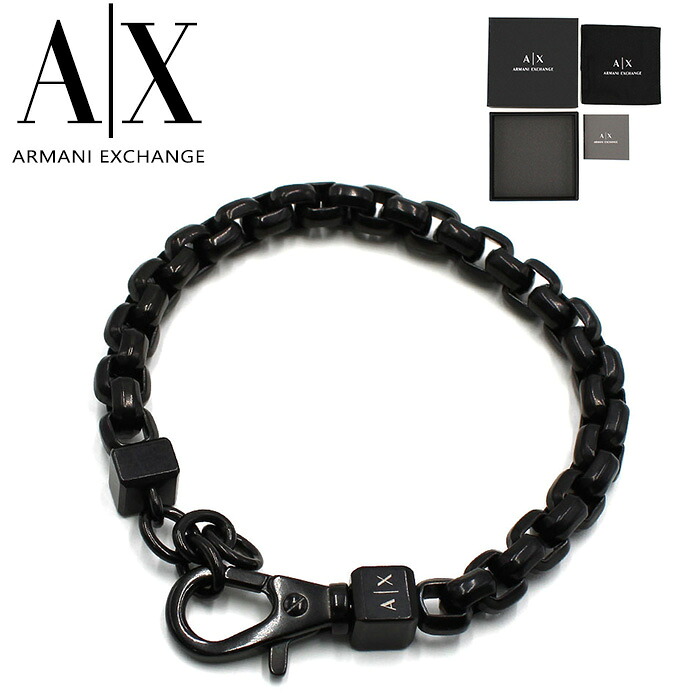 ARMANI EXCHANGE アルマーニエクスチェンジ ブレスレット アクセサリー メンズ AXG0047001