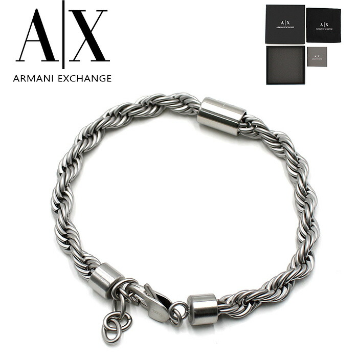 ARMANI EXCHANGE アルマーニエクスチェンジ ブレスレット アクセサリー メンズ AXG0123040